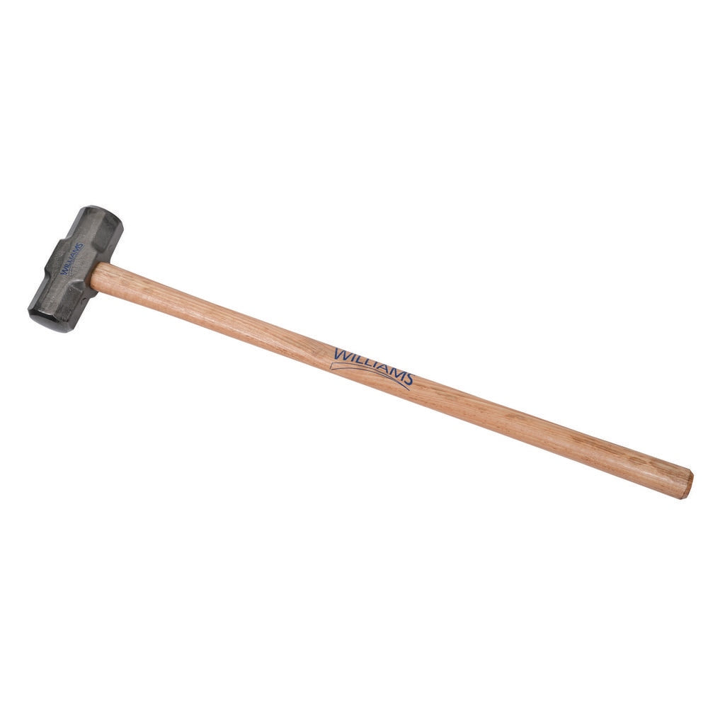 Sledge Hammers; Head Weight (Lb): 2.94; Head Material: Carbon Steel, Steel; Head Weight Range: 3.0 to 5.9 Lb; Handle Material: Wood; Overall Length Range: 21 in and Longer