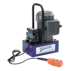 Manual Bottle, Screw, Ratchet & Hydraulic Jacks; 2GAL 1HP 3WAY3POS ELEC PUMP W/SOLENOID VLV