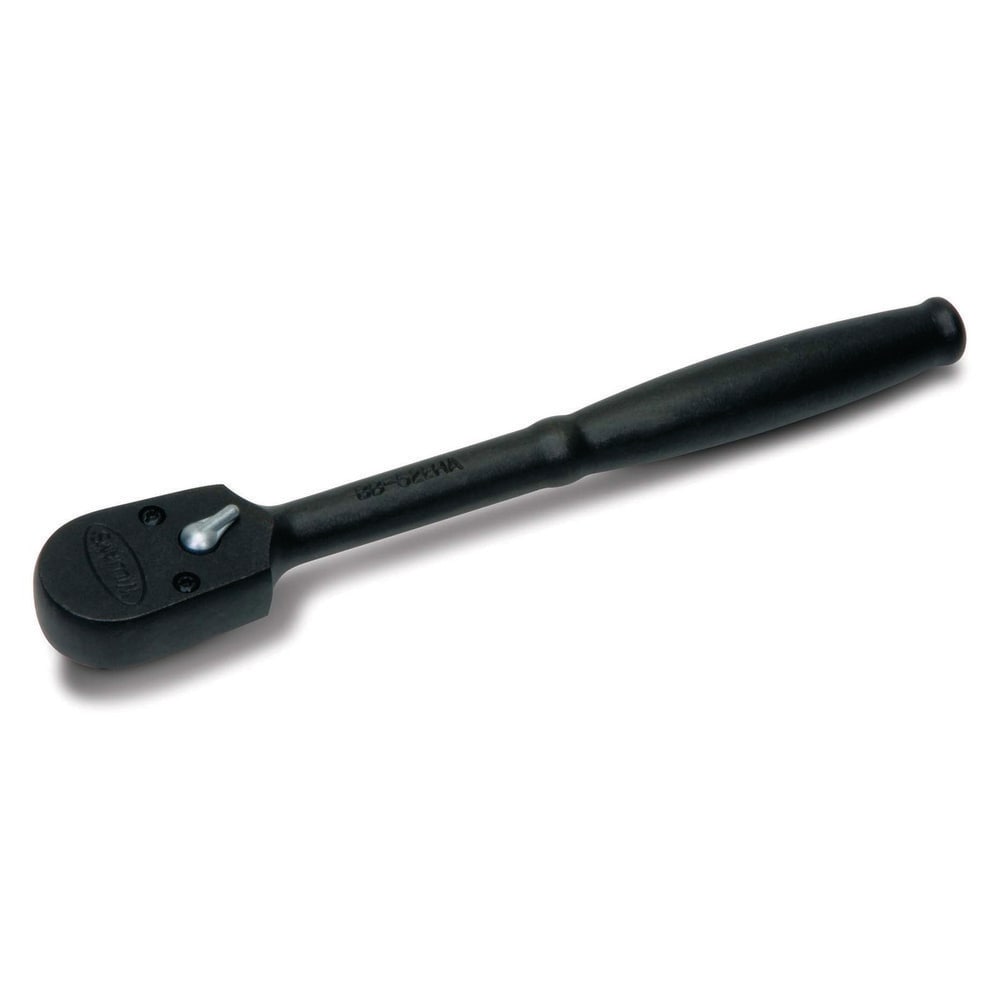 Ratchets; Tool Type: Standard Ratchet, Ratchet; Drive Size: 3/8; Head Shape: Pear; Head Features: Sealed; Head Style: Fixed; Material: Steel; Finish: Black Oxide; Overall Length (Inch): 8