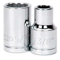 Hand Hex & Torx Bit Sockets; Socket Type: 12-Point Shallow Socket; Drive Size (Fractional Inch): 1/2; Torx Size: T27