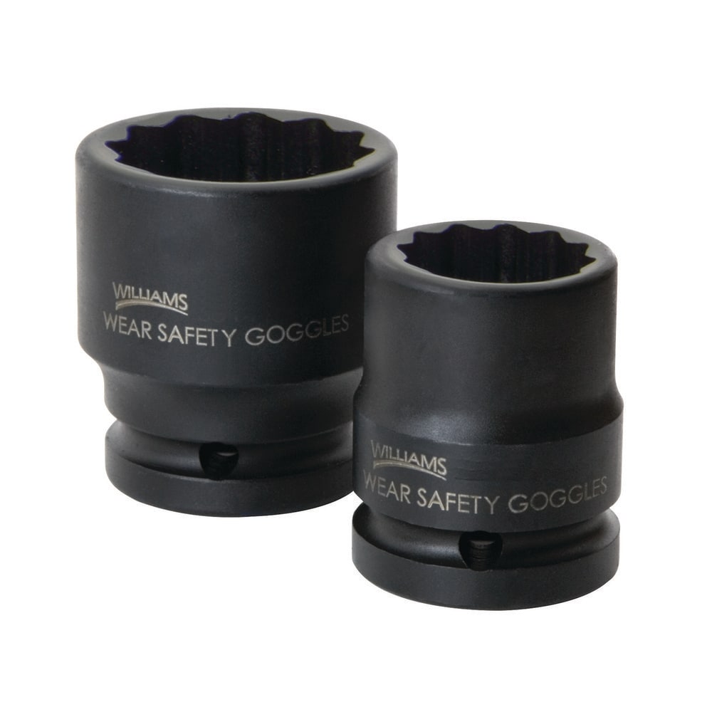 Impact Socket: 3/4" Drive, 5/8" Socket, Square Drive