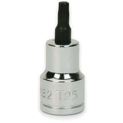 Hand Hex & Torx Bit Sockets; Socket Type: Torx Bit; Drive Size (Fractional Inch): 3/8; Torx Size: T25