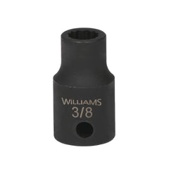 Impact Socket: 1/2" Drive, 1-3/16" Socket, Square Drive