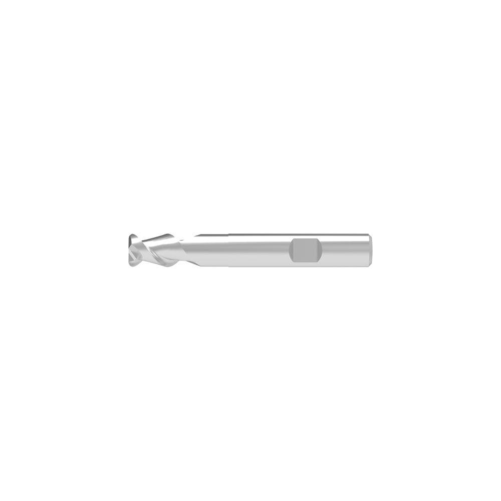 Corner Radius End Mill: 8.00 mm Dia, 13.00 mm LOC, 0.30 mm Radius, 2 Flute, Solid Carbide