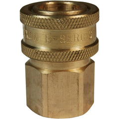 Hydraulic Hose Fittings & Couplings; Type: E-Series Straight Through Female Threaded Plug; Fitting Type: Female Plug; Hose Inside Diameter (Decimal Inch): 0.3750; Hose Size: 3/8