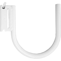 Trailer & Truck Cargo Accessories; Type: E-Track J-Hook; For Use With: Work Vans, Enclosed Trailers, E-Track Systems; Material: Steel; Color: White