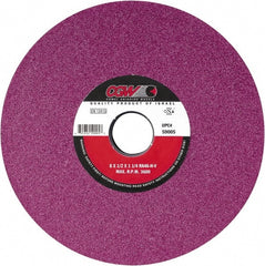 Surface Grinding Wheel: 12" Dia, 1-1/2" Thick, 5" Arbor, 46 Grit