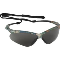 Safety Glasses: Anti-Fog & Scratch-Resistant, Polycarbonate, Smoke Lenses, Full-Framed