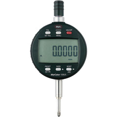 LCD Electronic Drop Indicator: 1" Max, Flat Back