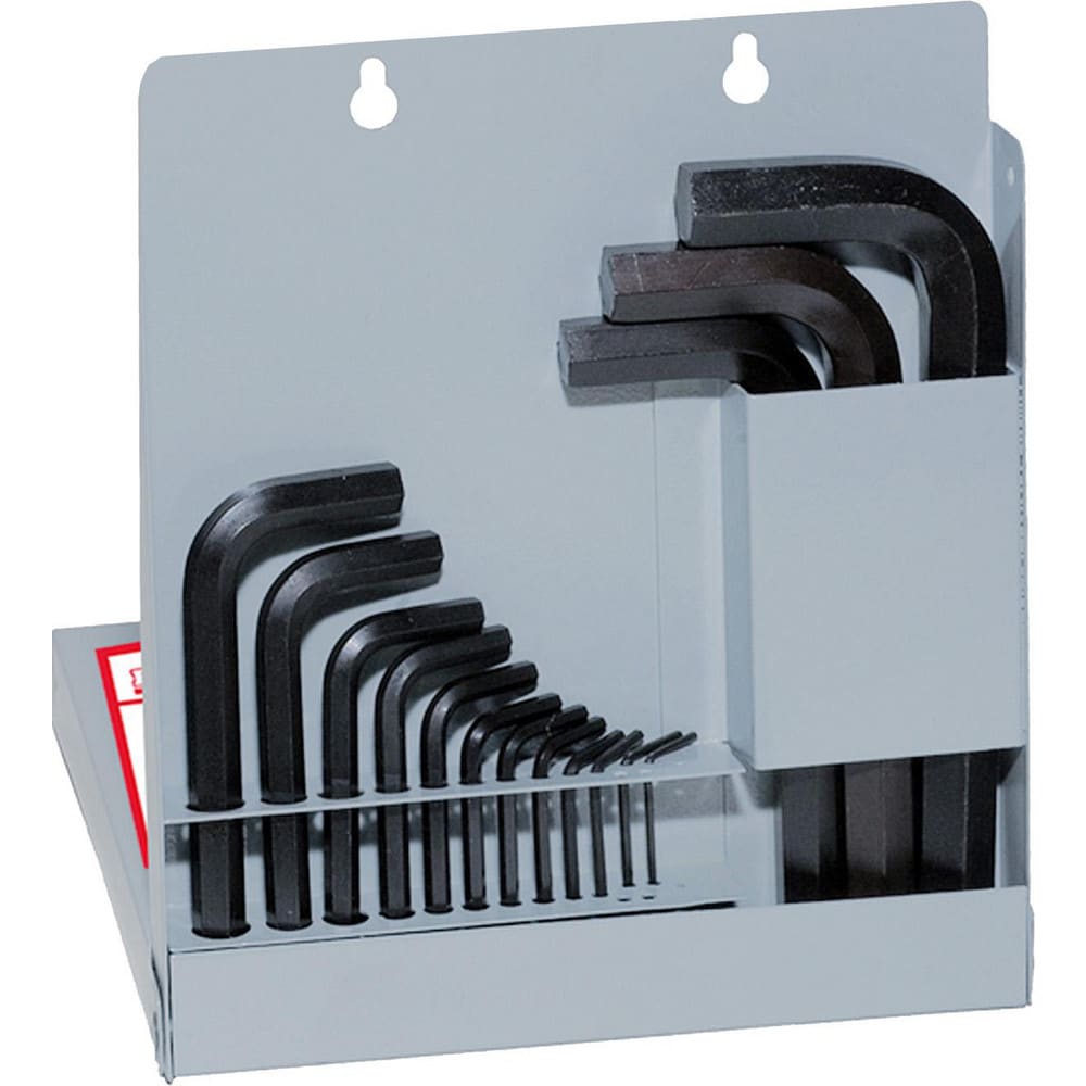 Hex Key Sets; Tool Type: Hex (allen) L-Key Set; Handle Type: Short Arm; Hex Size Range (Inch): 0.028