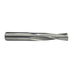 Screw Machine Length Drill Bit: Size #52, 135 deg Point, Solid Carbide