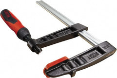 Steel Bar Clamp: 24" Capacity, 7" Throat Depth, 1,320 lb Clamp Pressure, 28" OAL