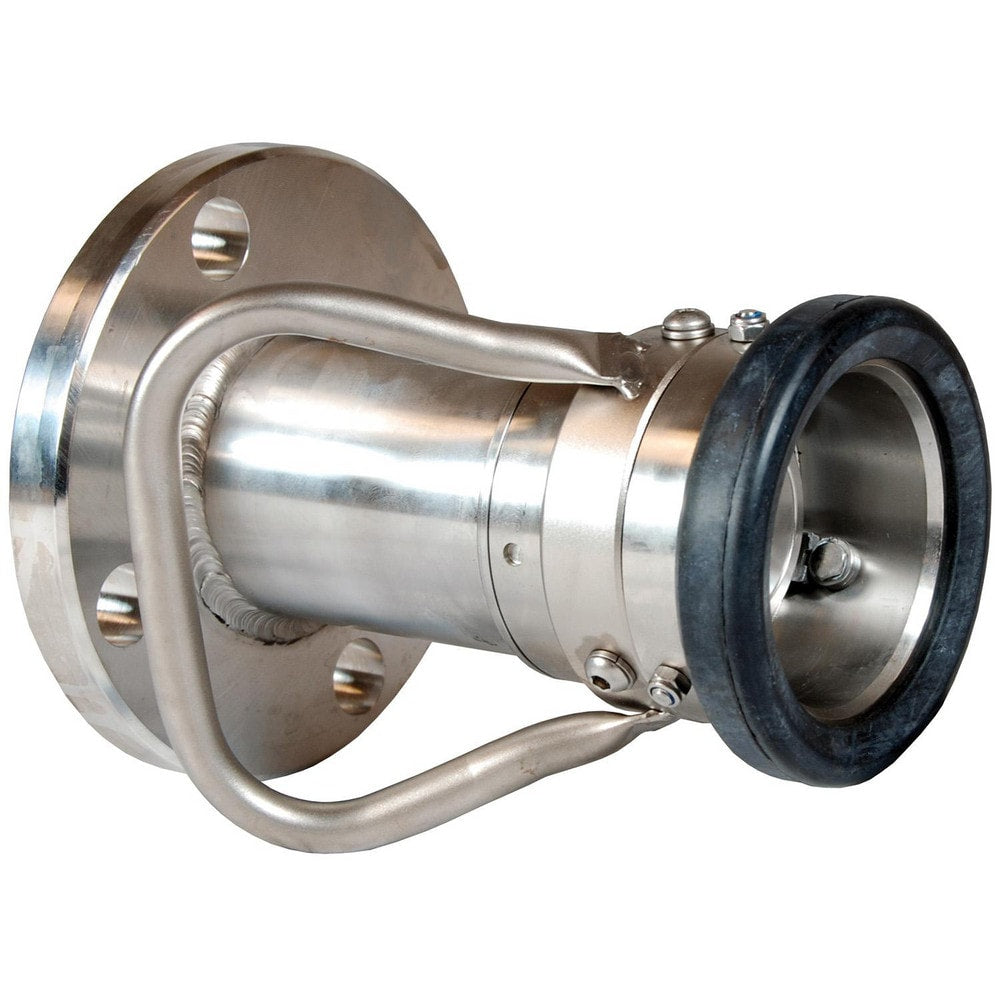 Reusable Hose Fittings; Type: Coupler; Thread Size: 2 in; Material: Stainless Steel; Thread Standard: Non-Threaded; Connection Type: Flanged