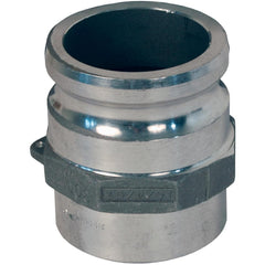 Suction & Discharge Hose Couplings; Type: Butt Weld; Coupling Type: Cam & Groove; Coupling Descriptor: Adapter Butt Weld to Sch. 40 Pipe; Material: Aluminum; Coupler Size (Fractional Inch): 5; Thread Size: Non-Threaded; Hose Size: 5