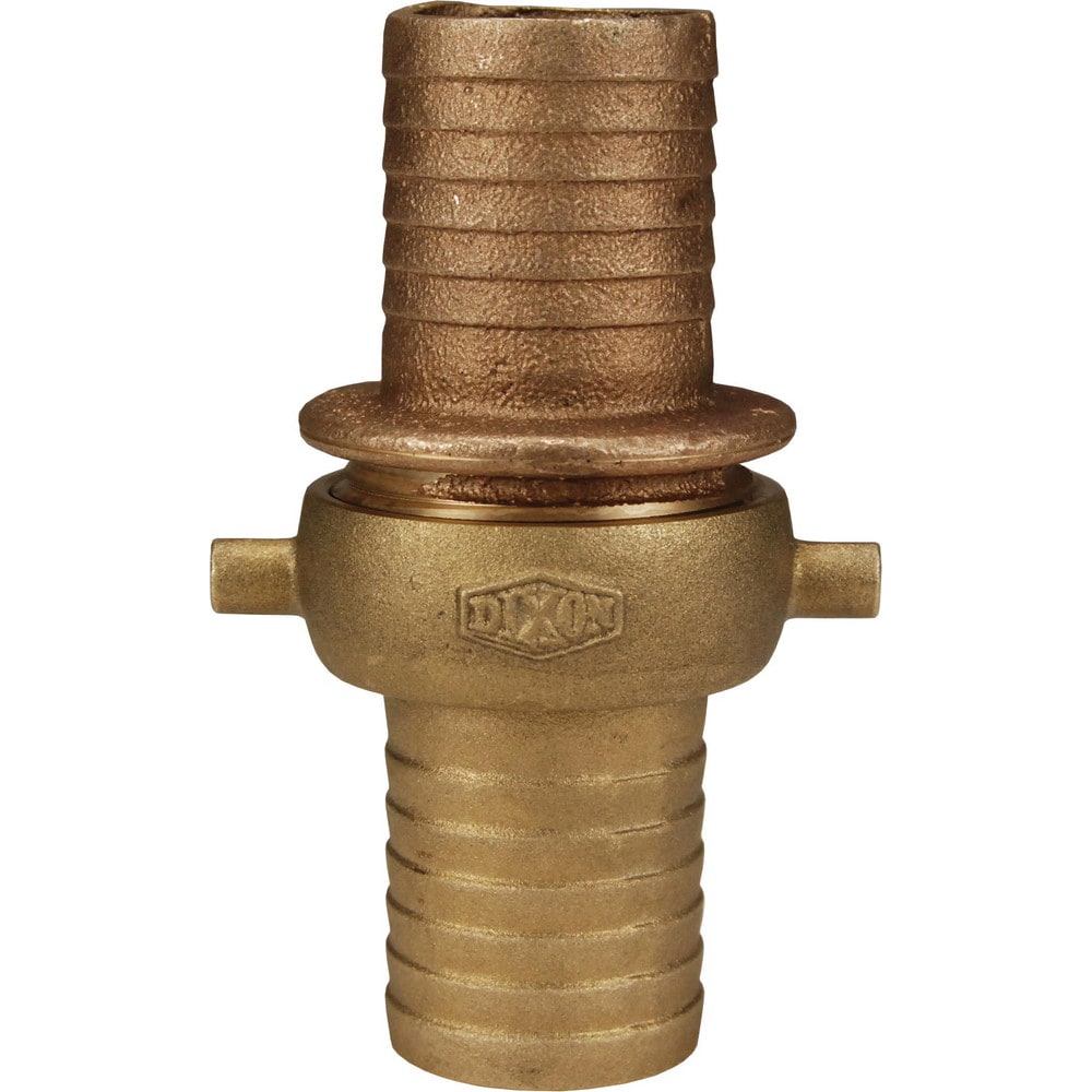 Suction & Discharge Hose Couplings; Type: King Short Shank Suction Hose Coupling; Coupling Type: Complete Suction Coupling; Coupling Descriptor: Complete Suction Coupling; Material: Brass; Coupler Size (Fractional Inch): 2-1/2; Thread Size: 2-1/2; Hose Si