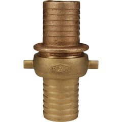 Suction & Discharge Hose Couplings; Type: King Short Shank Suction Hose Coupling; Coupling Type: Complete Suction Coupling; Coupling Descriptor: Complete Suction Coupling; Material: Brass; Coupler Size (Fractional Inch): 2-1/2; Thread Size: 2-1/2; Hose Si