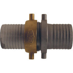 Suction & Discharge Hose Couplings; Type: King Short Shank Suction Hose Coupling; Coupling Type: Complete Suction Coupling; Coupling Descriptor: Complete Suction Coupling; Material: Aluminum; Coupler Size (Fractional Inch): 1-1/2; Thread Size: 1-1/2; Hose