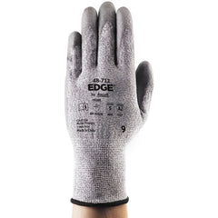 Work Gloves: Edge 48-711, Polyurethane-Coated Polyester, Spandex, HPPE & Polyurethane, General Purpose