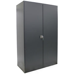 Steel Locking & Storage Cabinet: 36" Wide, 84" High