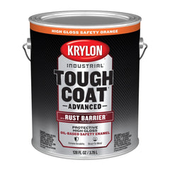 Rust Preventative  Paint: 1 gal, Safety Orange, Gloss Finish