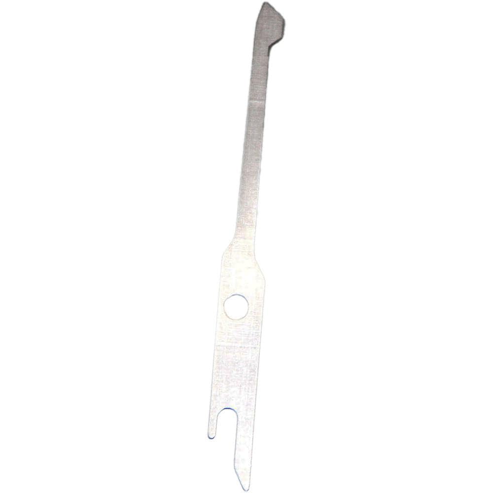 Power Deburring Blades; Blade Type: Fixed; Tool Compatibility: 1; Hole Chamfer Type: Front, Back; Blade Size: 2.750