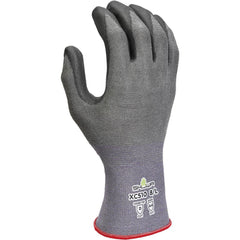 Cut & Abrasion-Resistant Gloves: SHOWA XC510, Size Large, ANSI Cut A4, ANSI Puncture 0, Polyurethane, HPPE