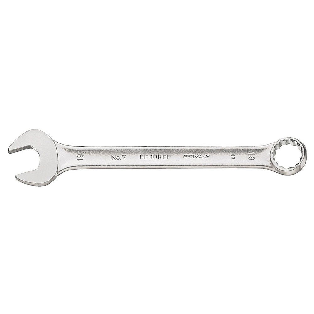 Combination Wrench: 3/8" Head Size, 15 deg Offset