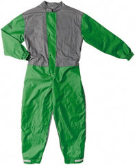 Coveralls: Size XL, Green, Cotton