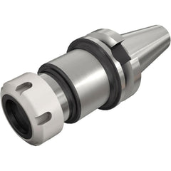 Collet Chuck: 0.50 to 10.00 mm Capacity, Full Grip Collet, 40.00 mm Shank Dia, Taper Shank