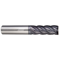 Square End Mill: 5 Flute, Solid Carbide