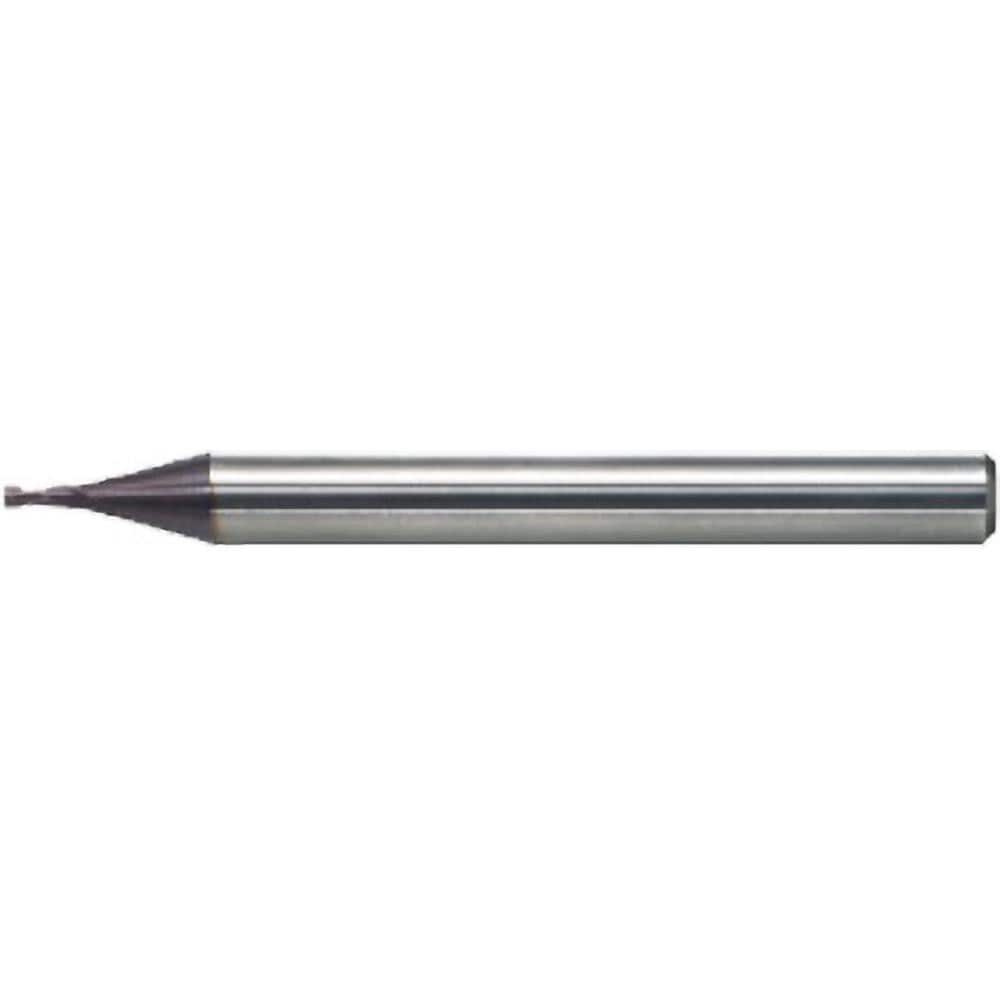 Square End Mill: 1.10 mm Dia, 2.20 mm LOC, 2 Flute, Solid Carbide