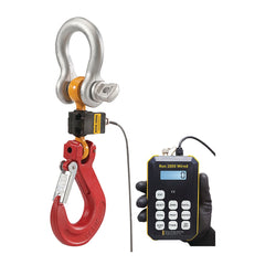 Crane Scales & Hanging Scales; Type: Hook Type Wired Crane Scale; Capacity (Lb.): 6000.00; Capacity (kg): 2721.5542; Display Type: 6 Digit LCD; Scale Type: Crane Scale