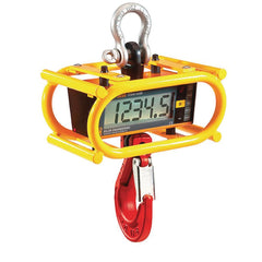 Crane Scales & Hanging Scales; Type: Crane Scale w/2" Display, Cage & IR Remote; Capacity (Lb.): 6000.00; Capacity (kg): 2721.5542; Display Type: 6 Digit LCD, 5 Digit LCD; Scale Type: Crane Scale