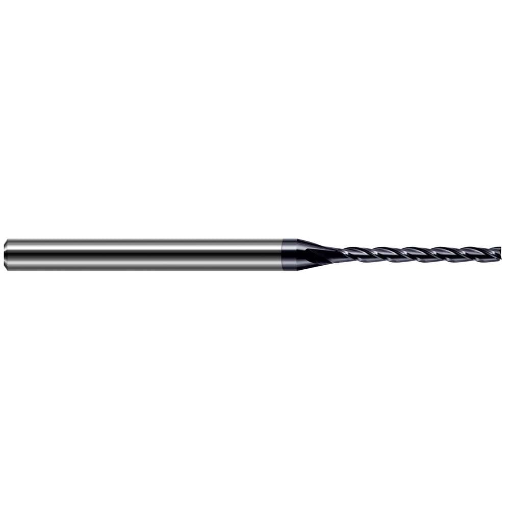 Square End Mill: 1/8" Dia, 1-1/4" LOC, 4 Flute, Solid Carbide