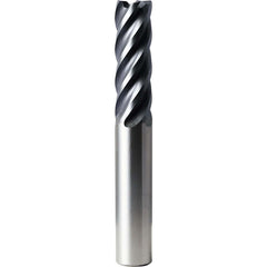 Square End Mill: 5/8" Dia, 1-7/8" LOC, 5 Flute, Solid Carbide