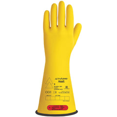 Rubber Linesman Gloves: Activarmr RIG014YBSC, Class 0, Size Medium & Large, 14" Long