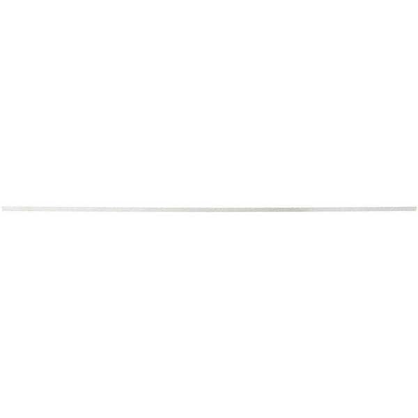 Plastic Bar: Polytetrafluoroethylene (Virgin), 72" Long, White