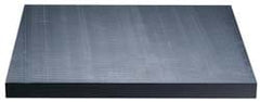 Plastic Sheet: Polycarbonate, 1" Thick, 24" Wide, 4' Long, Black