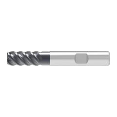 Barrel Cutter End Mills; End Type: Toroidal; Material: Solid Carbide; Small End Diameter (mm): 16.00; Shank Diameter (mm): 16.0000; Length of Cut (mm): 32.0000; Helix Angle: 45.00