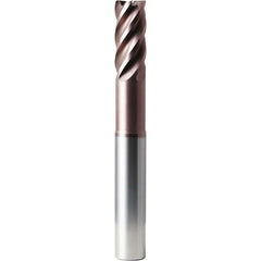 Corner Radius End Mill: 20 mm Dia, 43.00 mm LOC, 1.50 mm Radius, 5 Flute, Solid Carbide