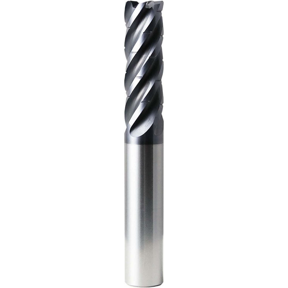 Corner Radius End Mill: 20 mm Dia, 60.00 mm LOC, 1.50 mm Radius, 5 Flute, Solid Carbide