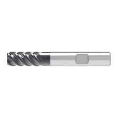 Barrel Cutter End Mills; End Type: Toroidal; Material: Solid Carbide; Small End Diameter (mm): 8.00; Shank Diameter (mm): 8.0000; Length of Cut (mm): 19.0000; Helix Angle: 45.00