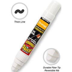 Washable Marker: Orange