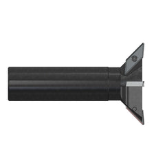 Indexable Dovetail Cutters; Included Angle: 80.00; Cutting Diameter: 2.2500 in; Maximum Depth Of Cut: 0.5300 in; Shank Type: Cylindrical; Shank Diameter: 1.0000; Compatible Insert Style: Di90WL; Compatible Insert Size Code: Di90WL; Through Coolant: No