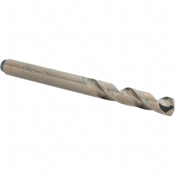 Screw Machine Length Drill Bit: Size #16, 135 deg Point, High-Speed Steel