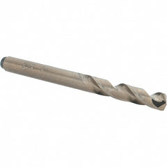 Screw Machine Length Drill Bit: Size #16, 135 deg Point, High-Speed Steel