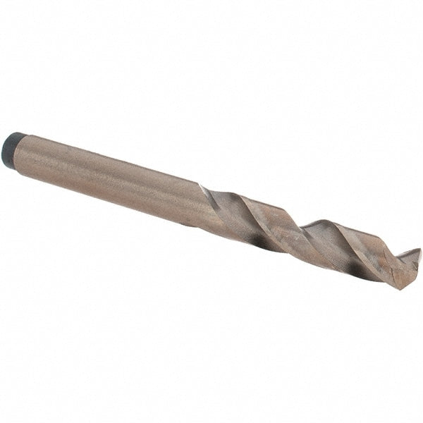 Screw Machine Length Drill Bit: Size #9, 135 deg Point, High-Speed Steel