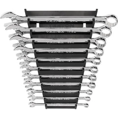 Combination Wrench Set: 11 Pc, Inch