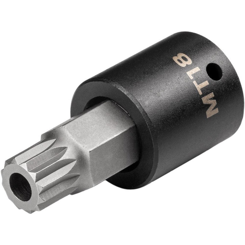 Specialty Sockets; Socket Type: Triple Square; Type: Bit; Drive Size: 1/2 in; Size (Spline): #18; Socket Size: MT18; Hex Size (mm): 18.000; Hex Size (Inch): 1/2; Finish: Oxide