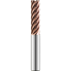 Corner Radius End Mill: 20 mm Dia, 50.00 mm LOC, 4.00 mm Radius, 7 Flute, Solid Carbide